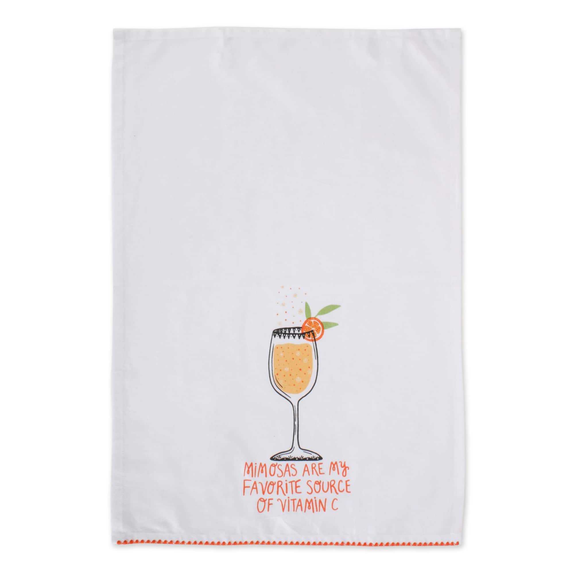 DII® Sassy Cocktails Dishtowel Set